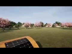 Современная городская мебель Смарт солнечная скамейка с светодиодными лампами для наружных помещений