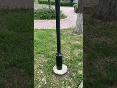 Применение для садовых огней в жилых районах и парках