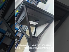 Солнечный парк с классическим наружным дизайном и высокоэффективной солнечной панелью.