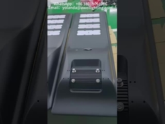 Интегрированный солнечный уличный фонарь 4 модуля 60 Вт с системой управления MPPT, используемой на городских дорогах.