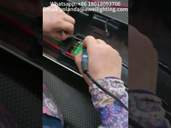 Новая операция по сварке и установке цилиндрического солнечного светильника.