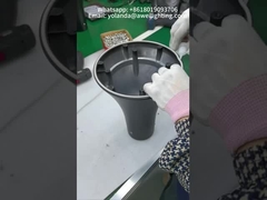 Литой под давлением алюминиевый солнечный фонарь для столба IP66 IK09, используемый в парках и на городских дорогах.