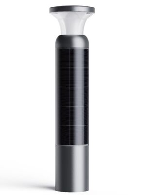 Купить 3.2V 24AH Aluminum Solar Bollard With PC Lens And Glass Cover Waterproof IP66 Used In Parks. online manufacture