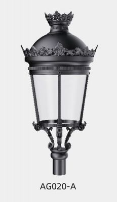 IP66 Courtyard Light Сверкающее литье Алюминия 40W-100W Классический дизайн Светильники для главных улиц