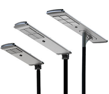 30W-120W Сплавленный алюминиевый солнечный свет для улиц 170LM / W высокая эффективность IP65 для дорог и улиц